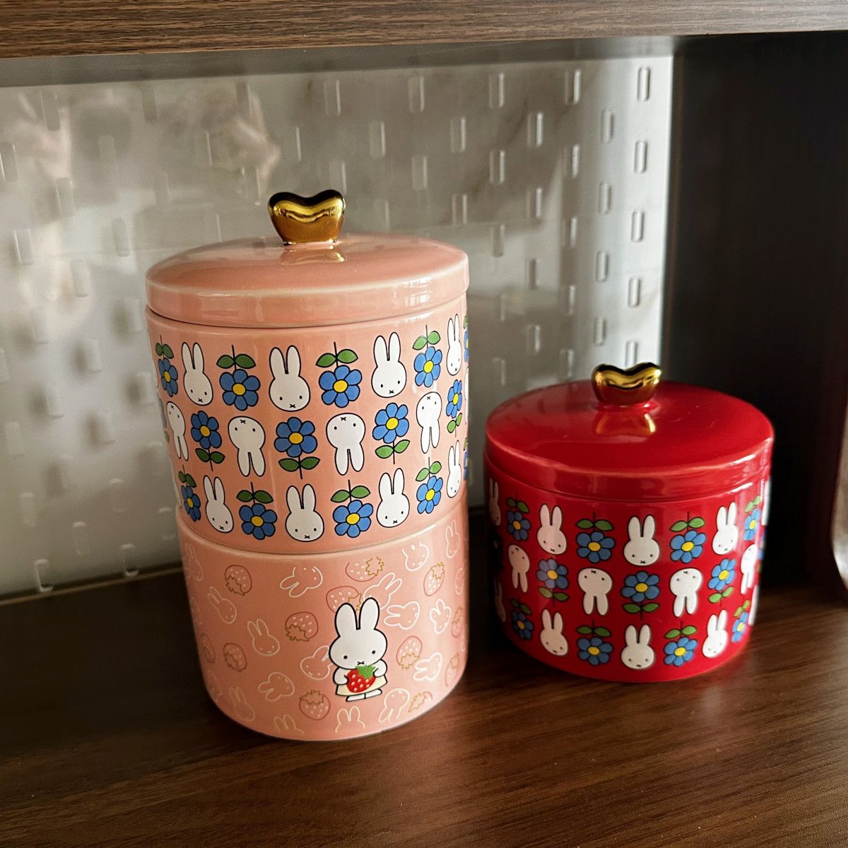 Vintage Fashion Model - Pot décoratif en céramique Miffy Rabbit