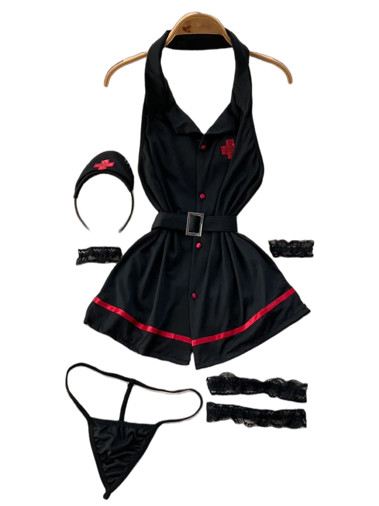 Usa Vintage Fashion - Ensemble de lingerie sexy pour femme,