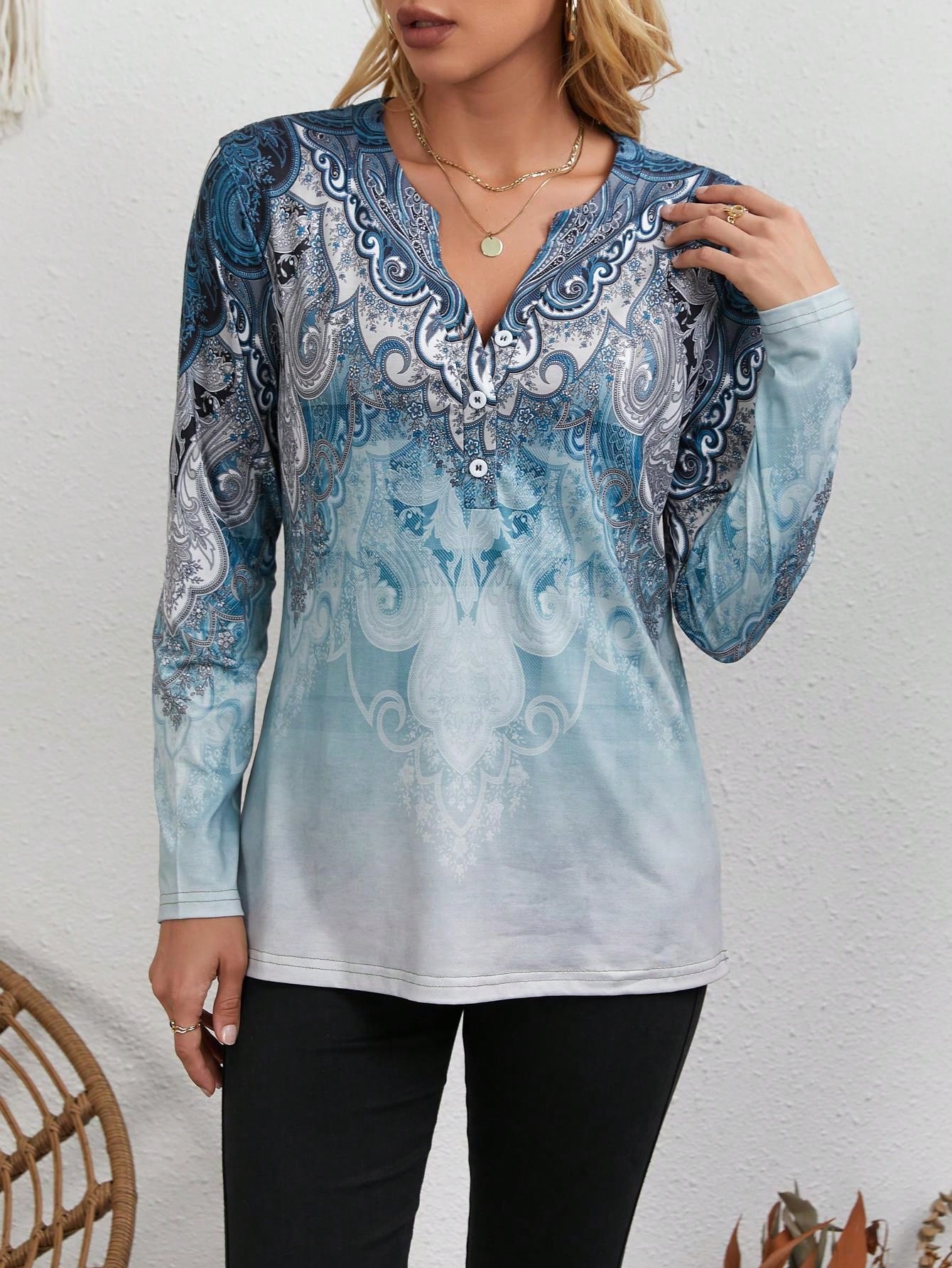 Haut ethnique pour femmes : im - Usa Vintage Fashion avis et prix