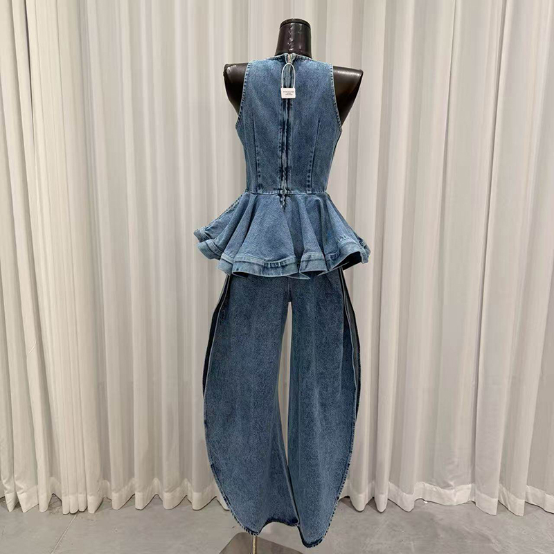 Ensemble deux pièces plissé bl - Vintage Fashion Style Female avis et prix