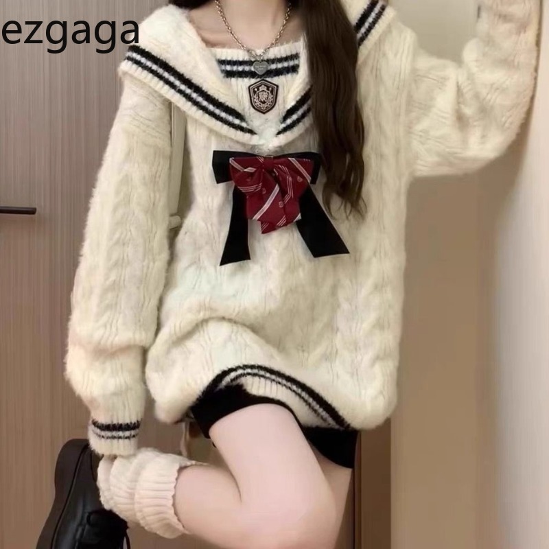 Ezgaga pull tricoté femmes Sty - Vintage Fashion Style Female avis et prix