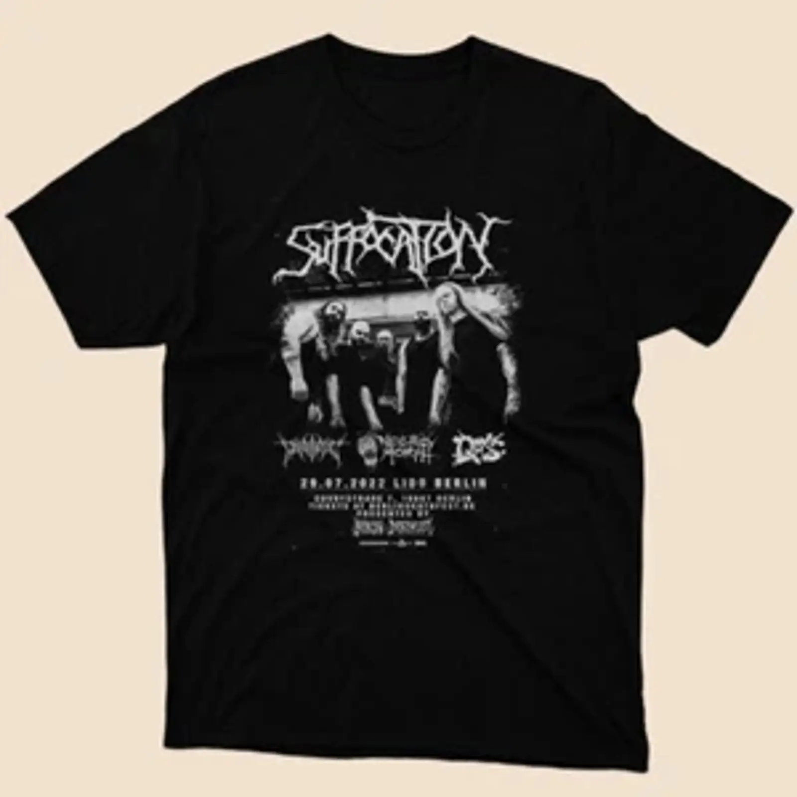 T-shirt suffocation 80s lido B - Vintage Fashion Berlin avis et prix