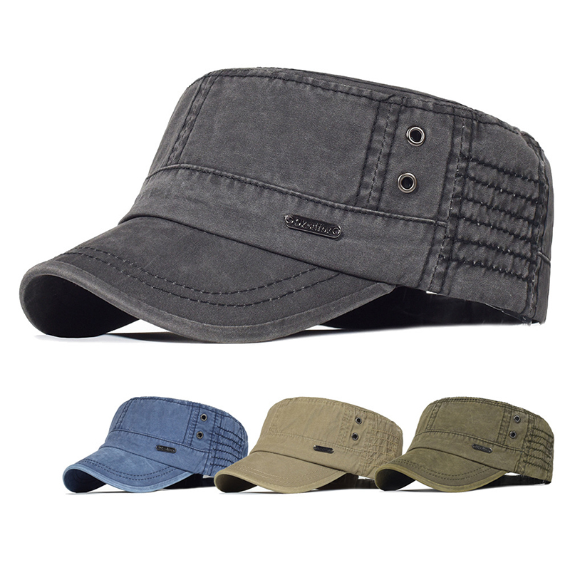 Chapeau plat unisexe en coton  - Vintage Fashion Hats avis et prix
