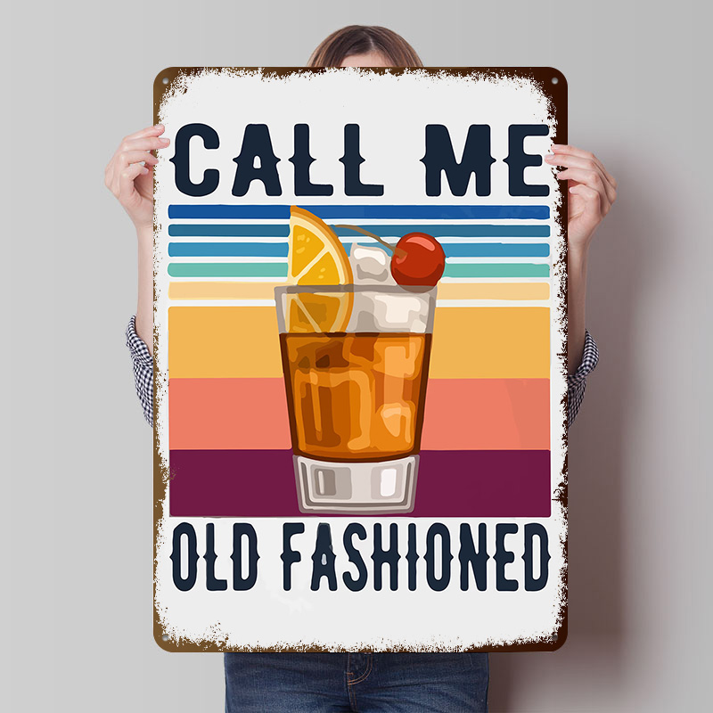Affiche imprimée 'Call Me Old  - Vintage Fashion Prints For Wall avis et prix