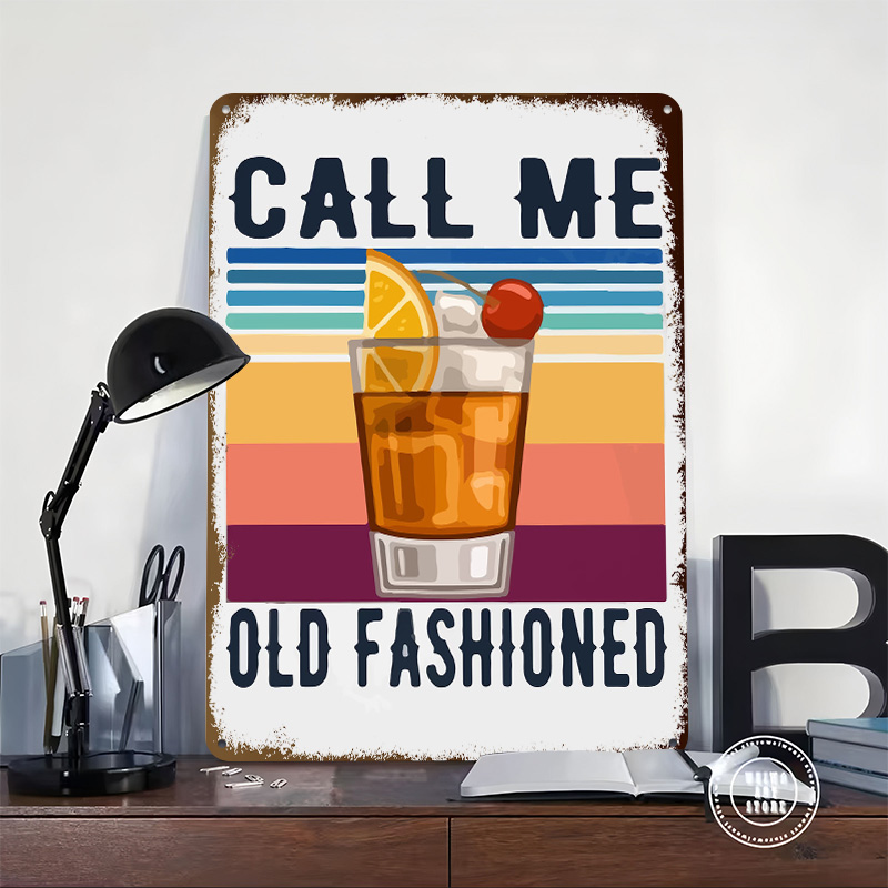 Affiche imprimée 'Call Me Old  - Vintage Fashion Prints For Wall avis et prix