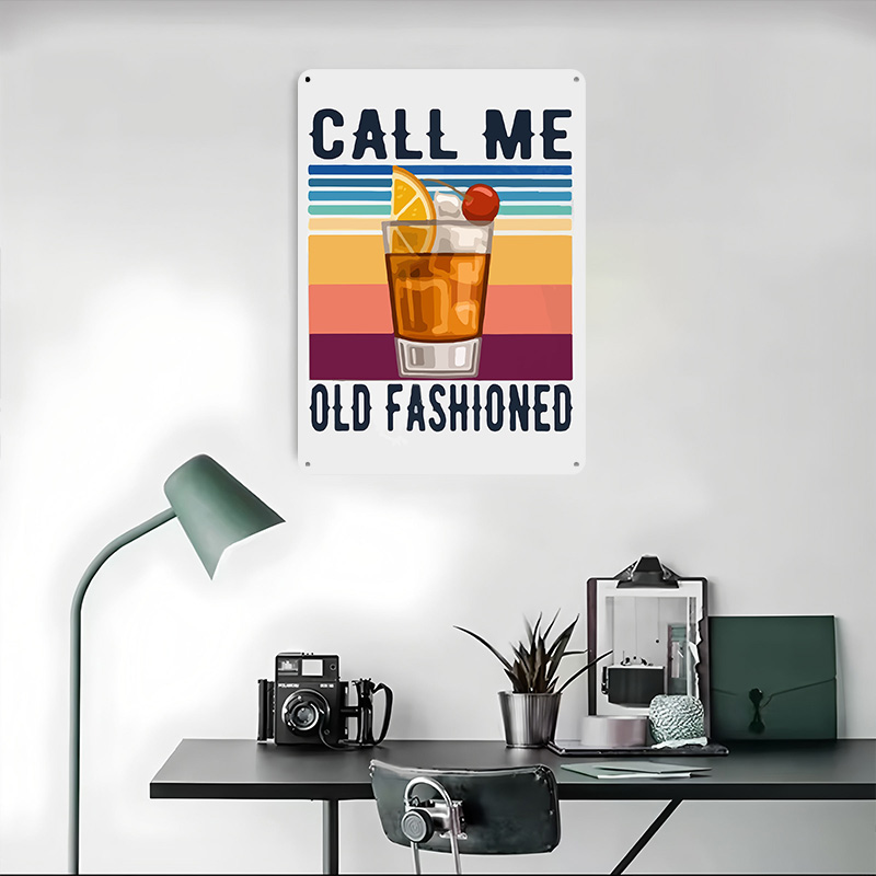 Affiche imprimée 'Call Me Old  - Vintage Fashion Prints For Wall avis et prix