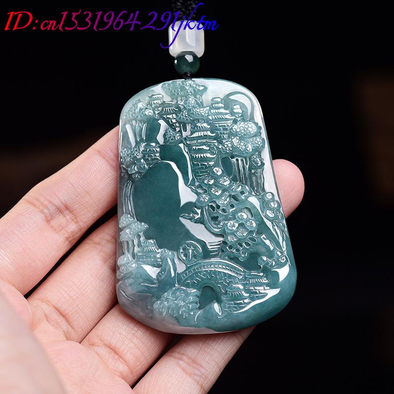 Collier pendentif paysage en j - Usa Vintage Fashion avis et prix