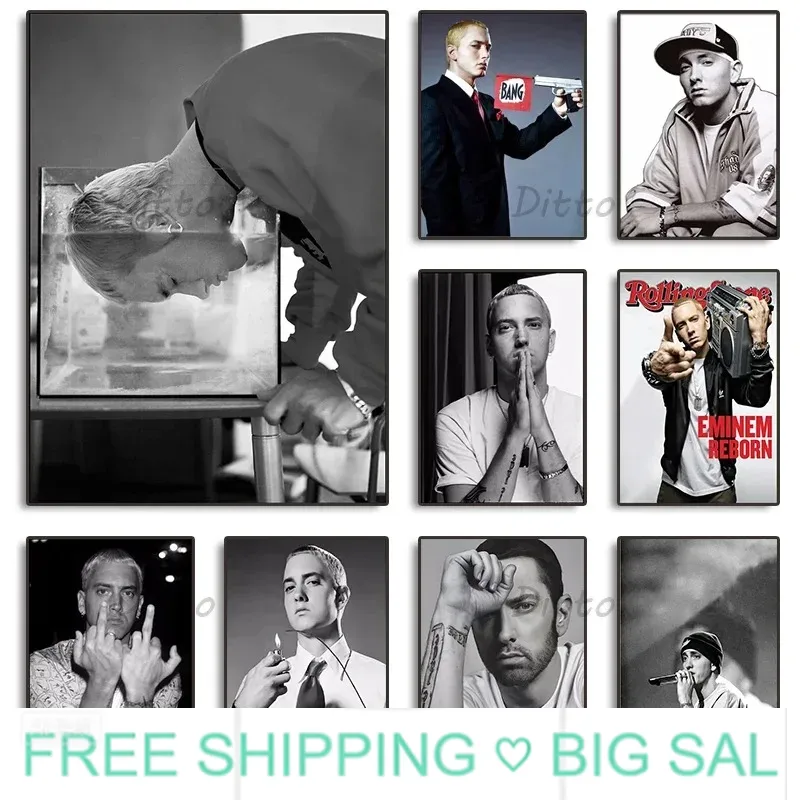 Peinture sur toile Hip Hop Rap - Vintage Fashion Prints For Wall avis et prix
