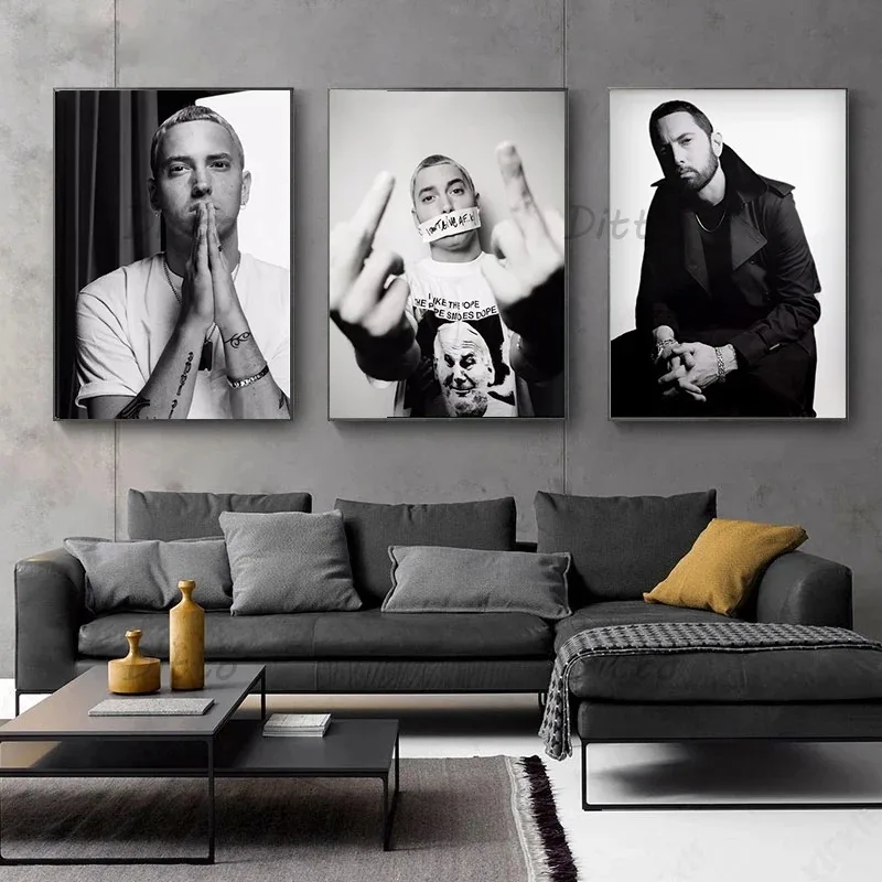 Peinture sur toile Hip Hop Rap - Vintage Fashion Prints For Wall avis et prix