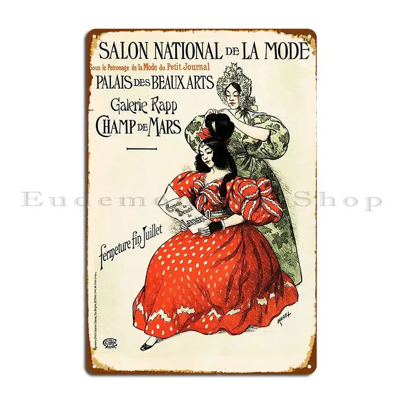 Panneau publicitaire en métal  - Vintage Fashion Exhibition avis et prix