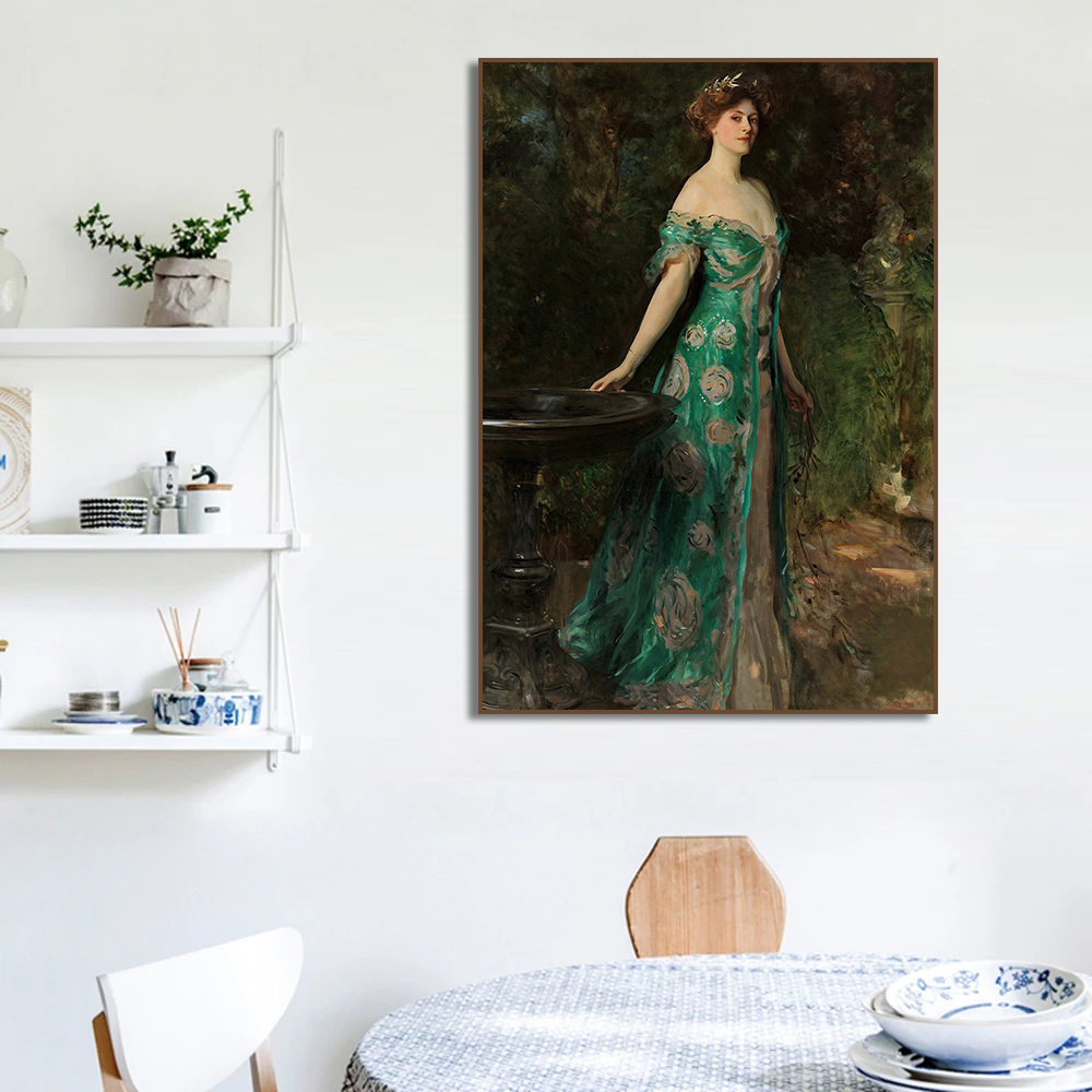 Affiche de portrait de femme d - Vintage Fashion Prints For Wall avis et prix