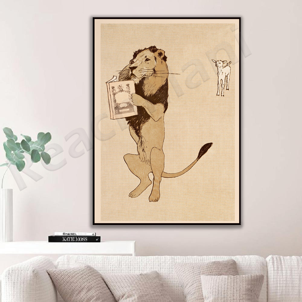 Edward Penfield, Le Lion et un - Vintage Fashion Exhibition avis et prix
