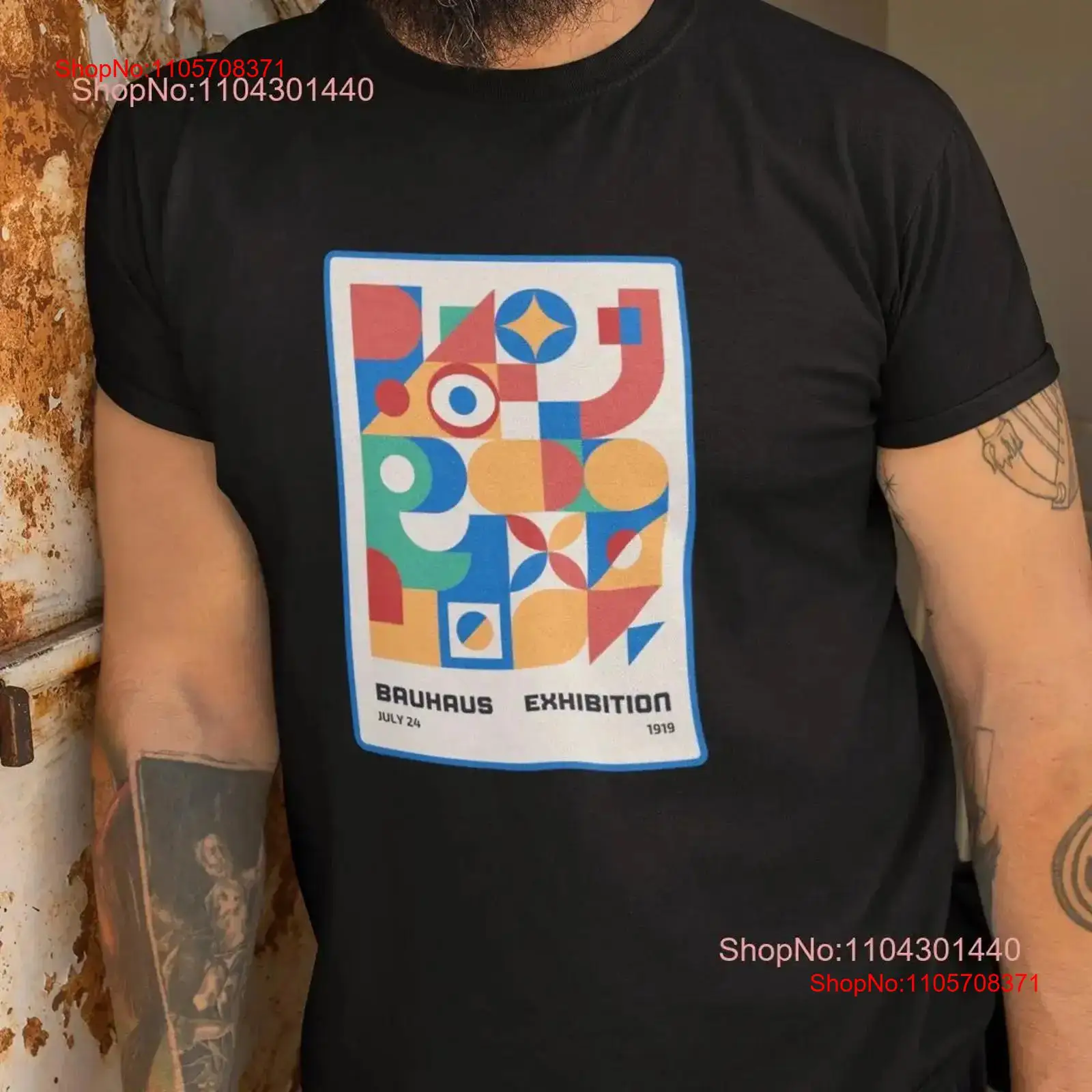 T-shirt Art Abstrait Géométriq - Vintage Fashion Exhibition avis et prix