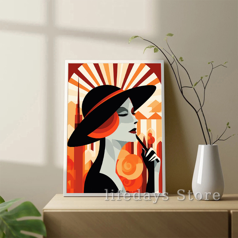Affiche de Portrait Vintage Ar - Vintage Fashion Prints For Wall avis et prix