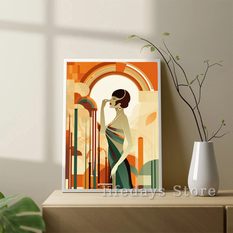 Affiche de Portrait Vintage Ar - Vintage Fashion Prints For Wall avis et prix