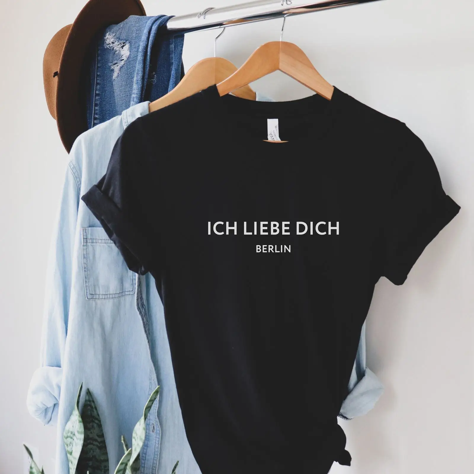T-shirt Ich Liebe Dich T-shirt - Vintage Fashion Berlin avis et prix