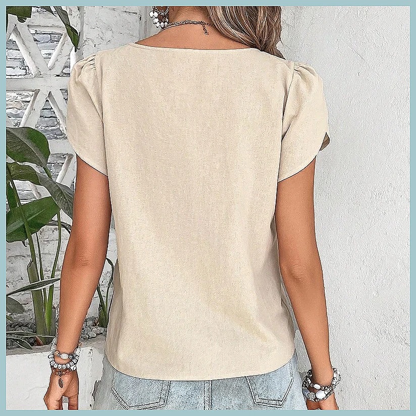 Chemisier uni vintage été 2024 - Usa Vintage Fashion avis et prix